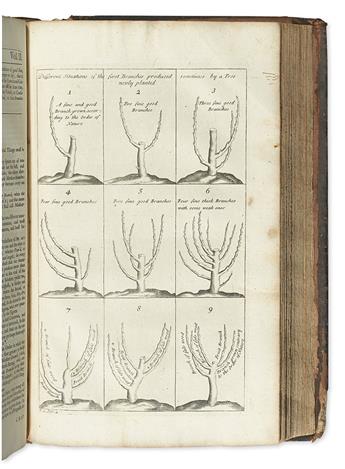 (BOTANICAL--GARDENING.) Quintinye, Jean de. The Compleat Gardner; or, Directions for Cultivating and Right Ordering of Fruit-Gardens